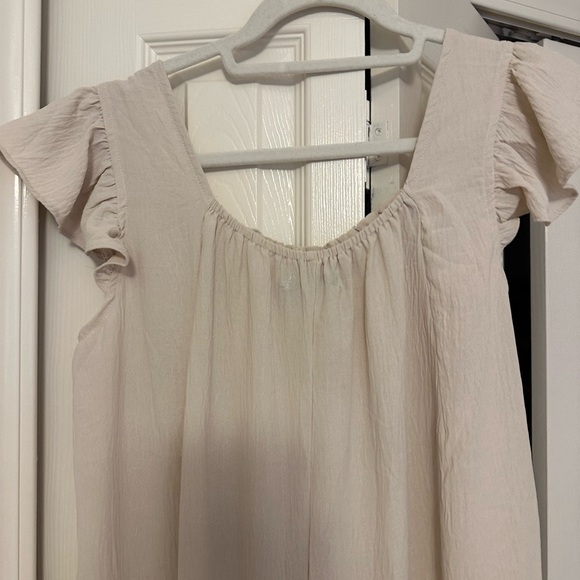 ZESICA Women's Summer Loose Jumpsuit Casual V Neck Sleeveless Oversized Wide Leg - Picture 10 of 15